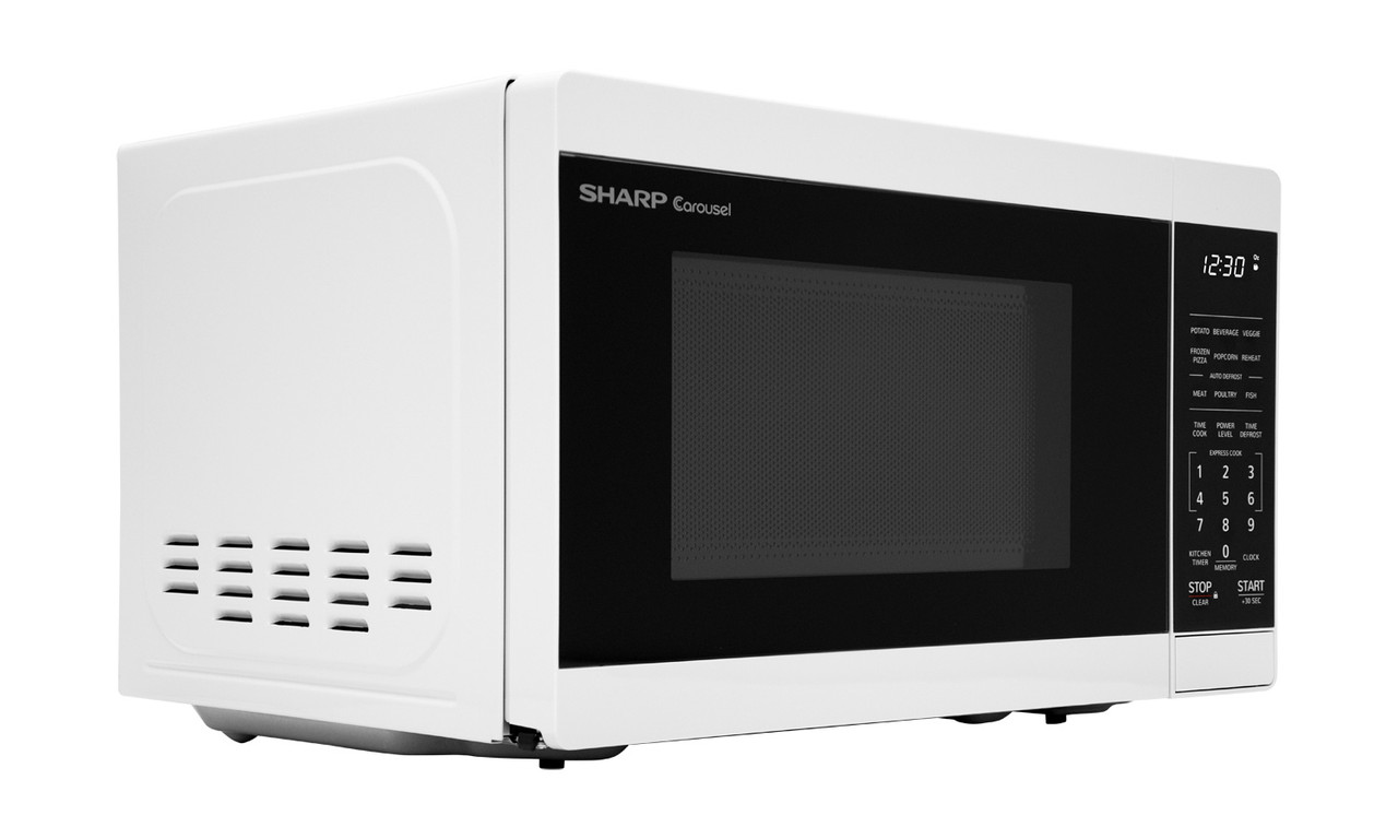 0.7 cu. ft. White Countertop Microwave Oven SMC0760HW