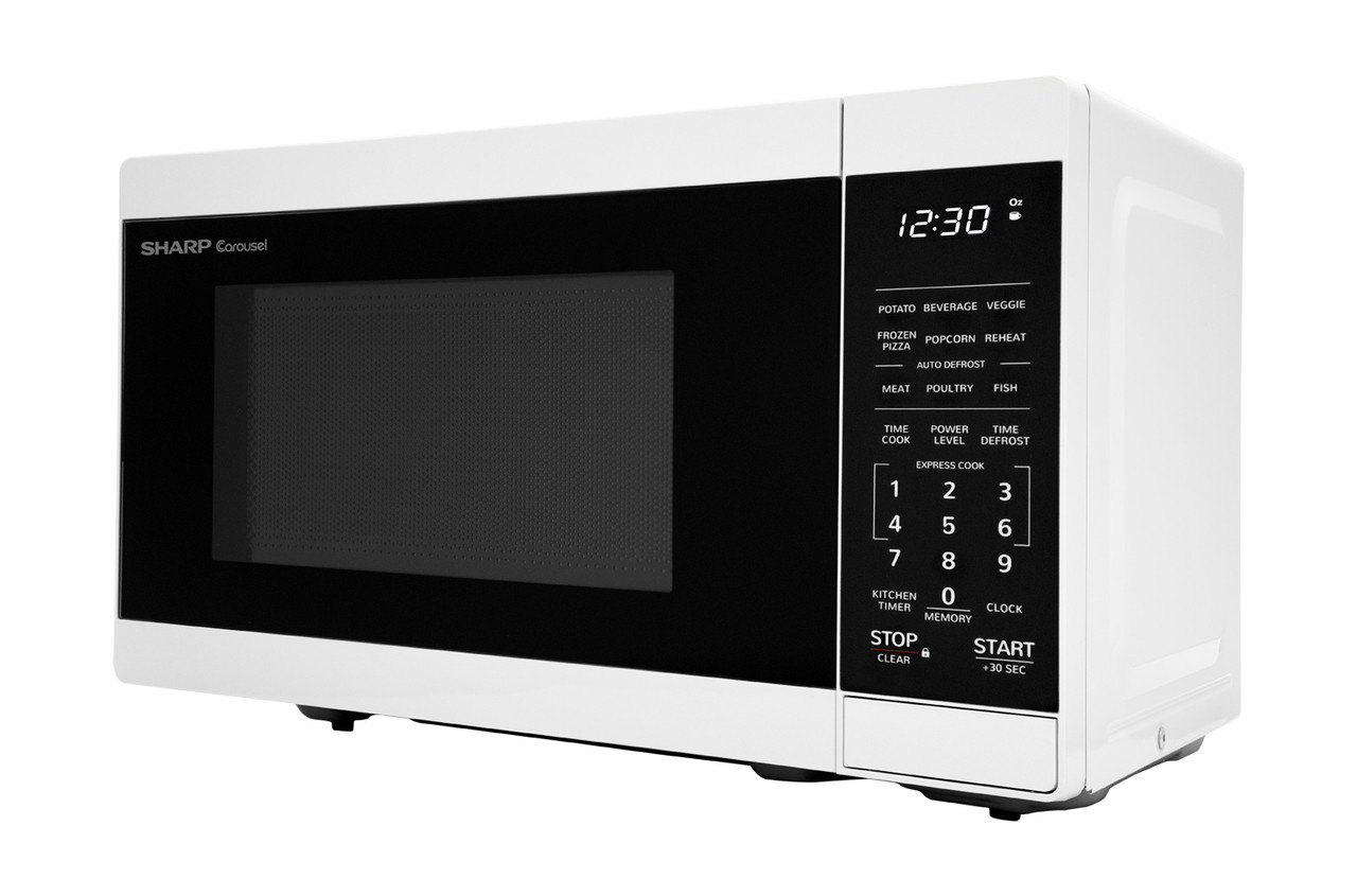 0.7 cu. ft. White Countertop Microwave Oven SMC0760HW