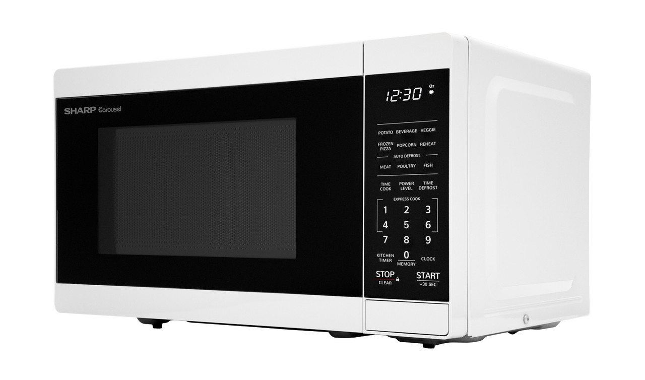 0.7 cu. ft. White Countertop Microwave Oven SMC0760HW