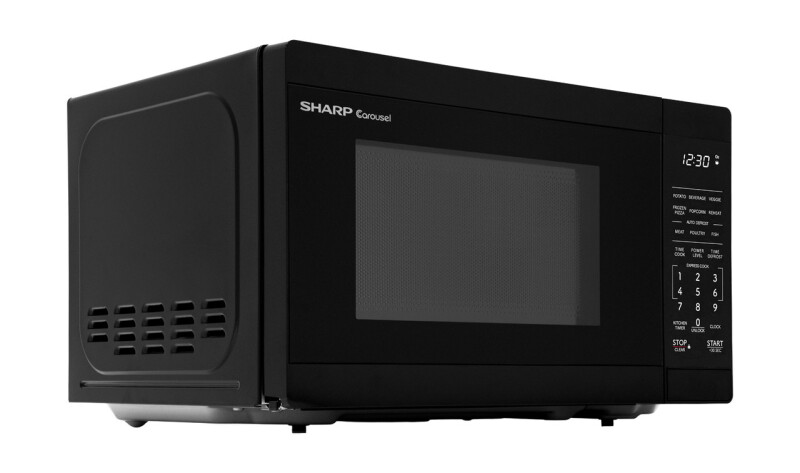 0.7 Cu. Ft. 700w Black Countertop Microwave Oven SMC0760KB