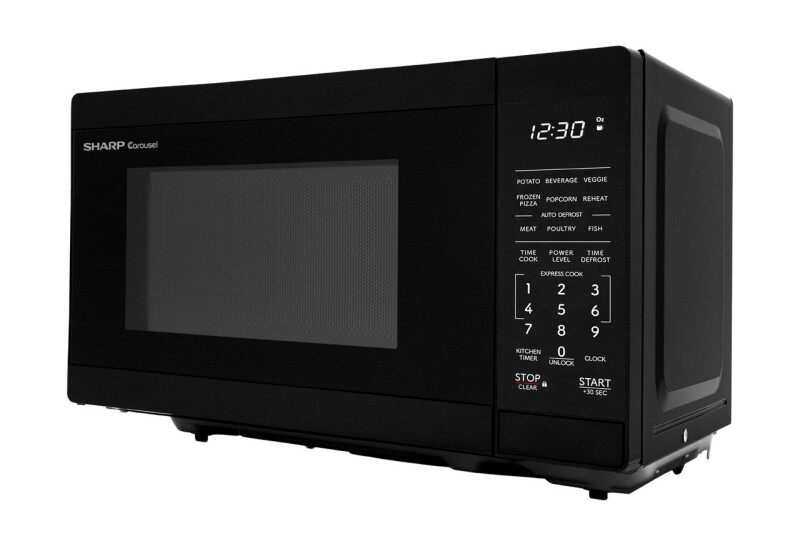 0.7 Cu. Ft. 700w Black Countertop Microwave Oven SMC0760KB