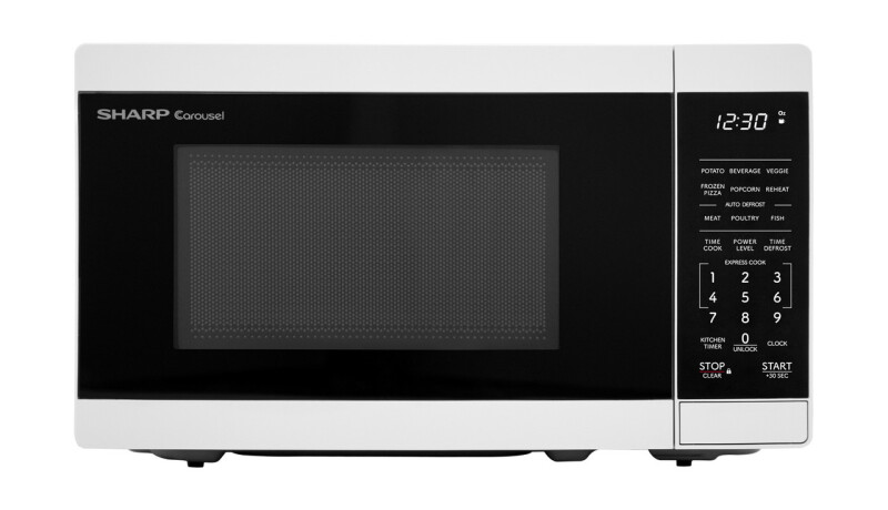 0.7 Cu. Ft. 700w White Countertop Microwave Oven SMC0760KW