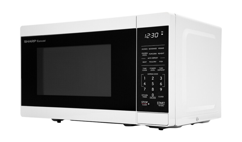 0.7 Cu. Ft. 700w White Countertop Microwave Oven SMC0760KW
