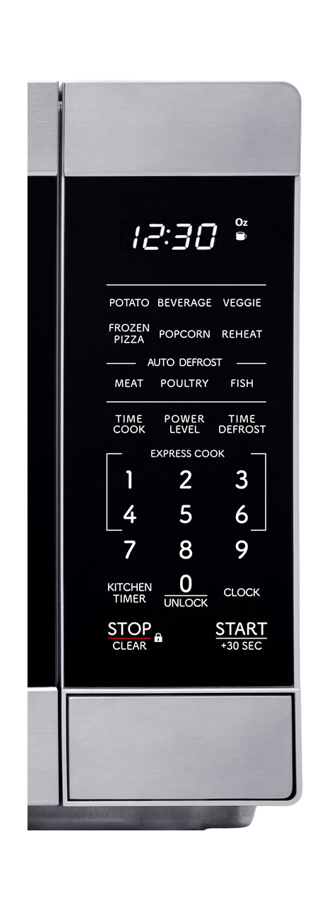 0.9 Cu. Ft. 900w Stainless Steel Countertop Microwave Oven view 7