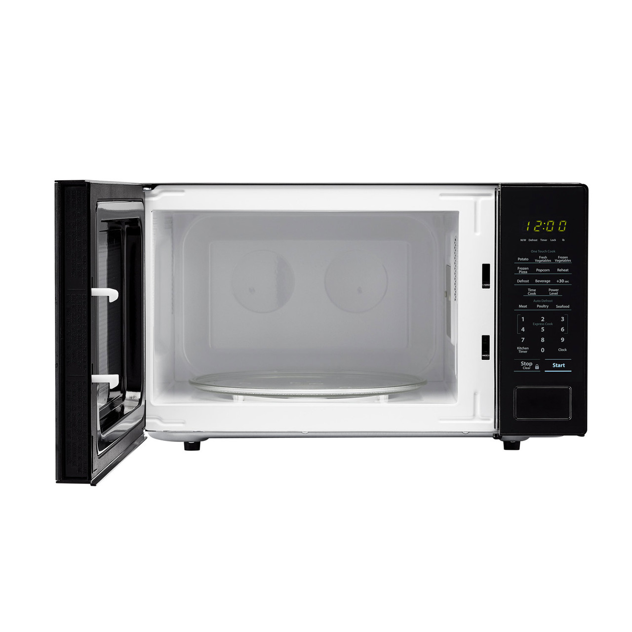 1.1 cu. ft. 1000W Sharp Countertop Black Microwave SMC1131CB