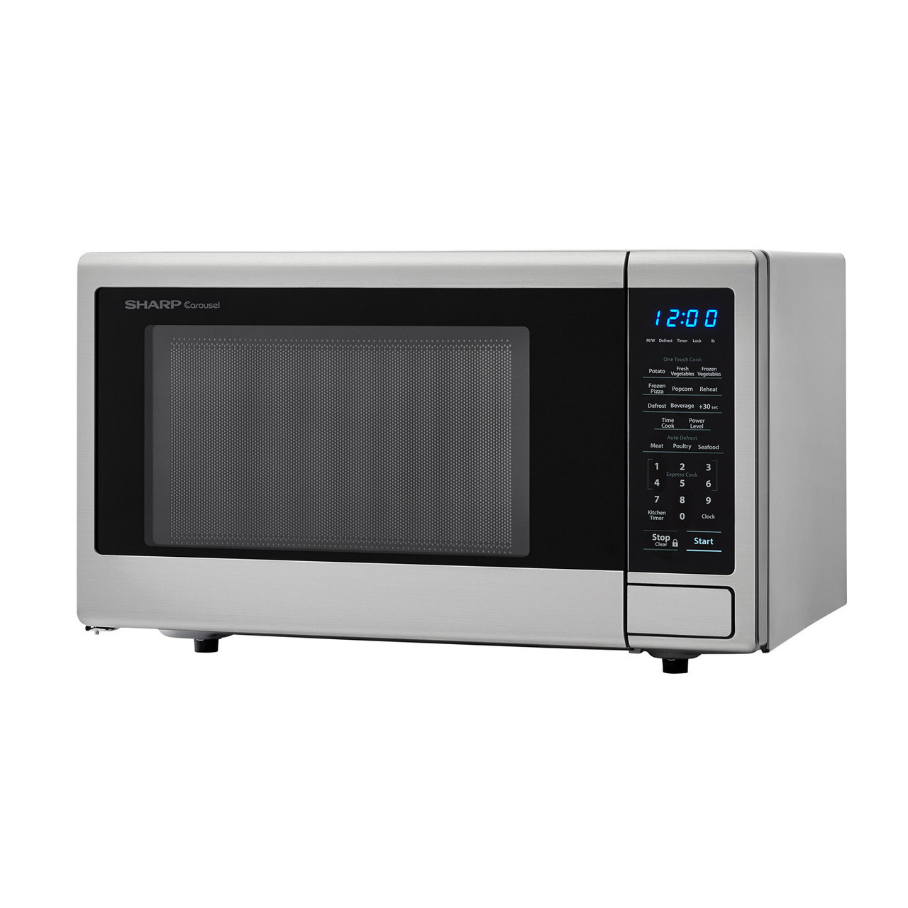 1.1 cu. ft. 1000W Carousel Countertop Microwave Oven SMC1132CS
