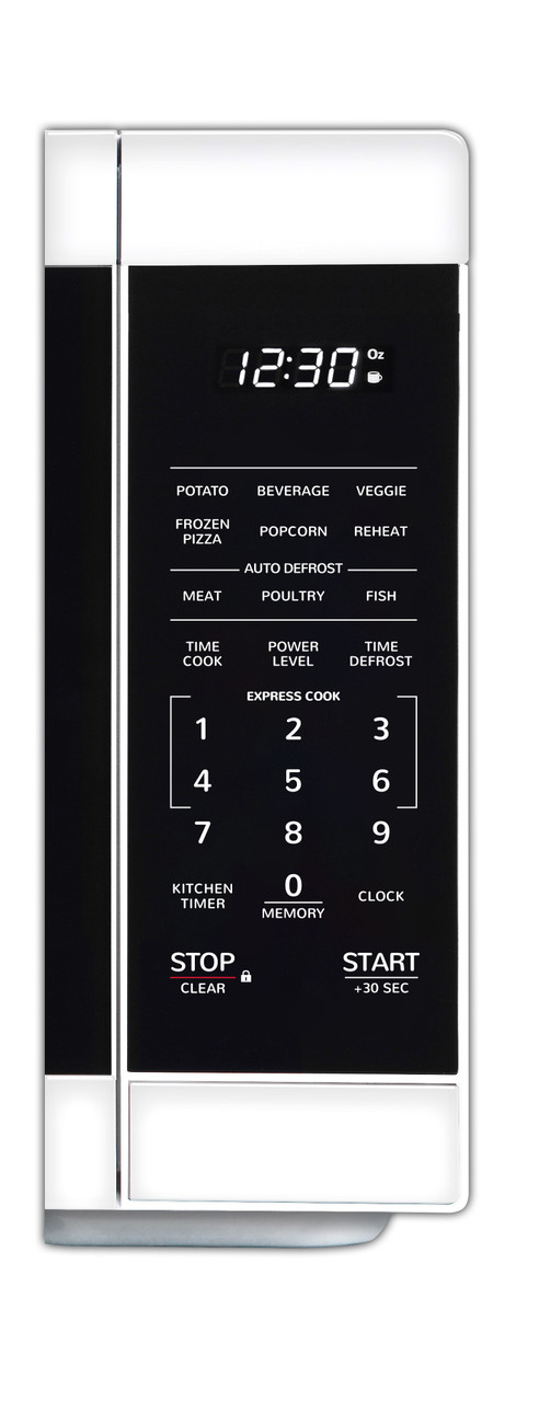 1.1 cu. ft. White Countertop Microwave Oven SMC1161HW