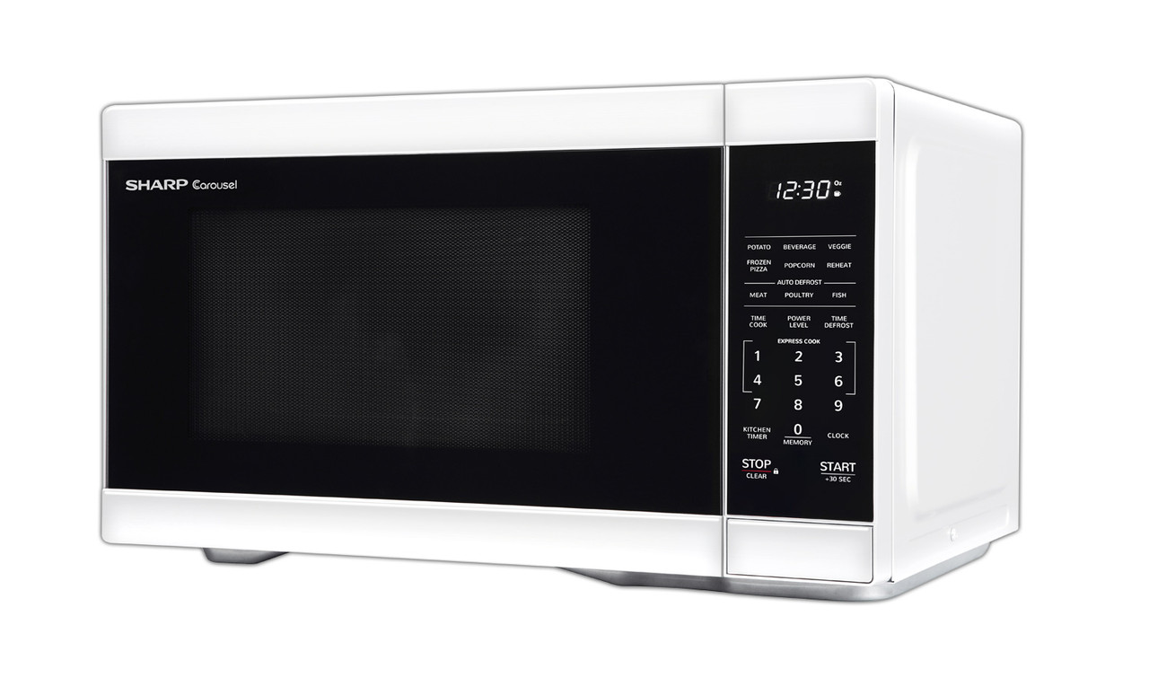 1.1 cu. ft. White Countertop Microwave Oven SMC1161HW