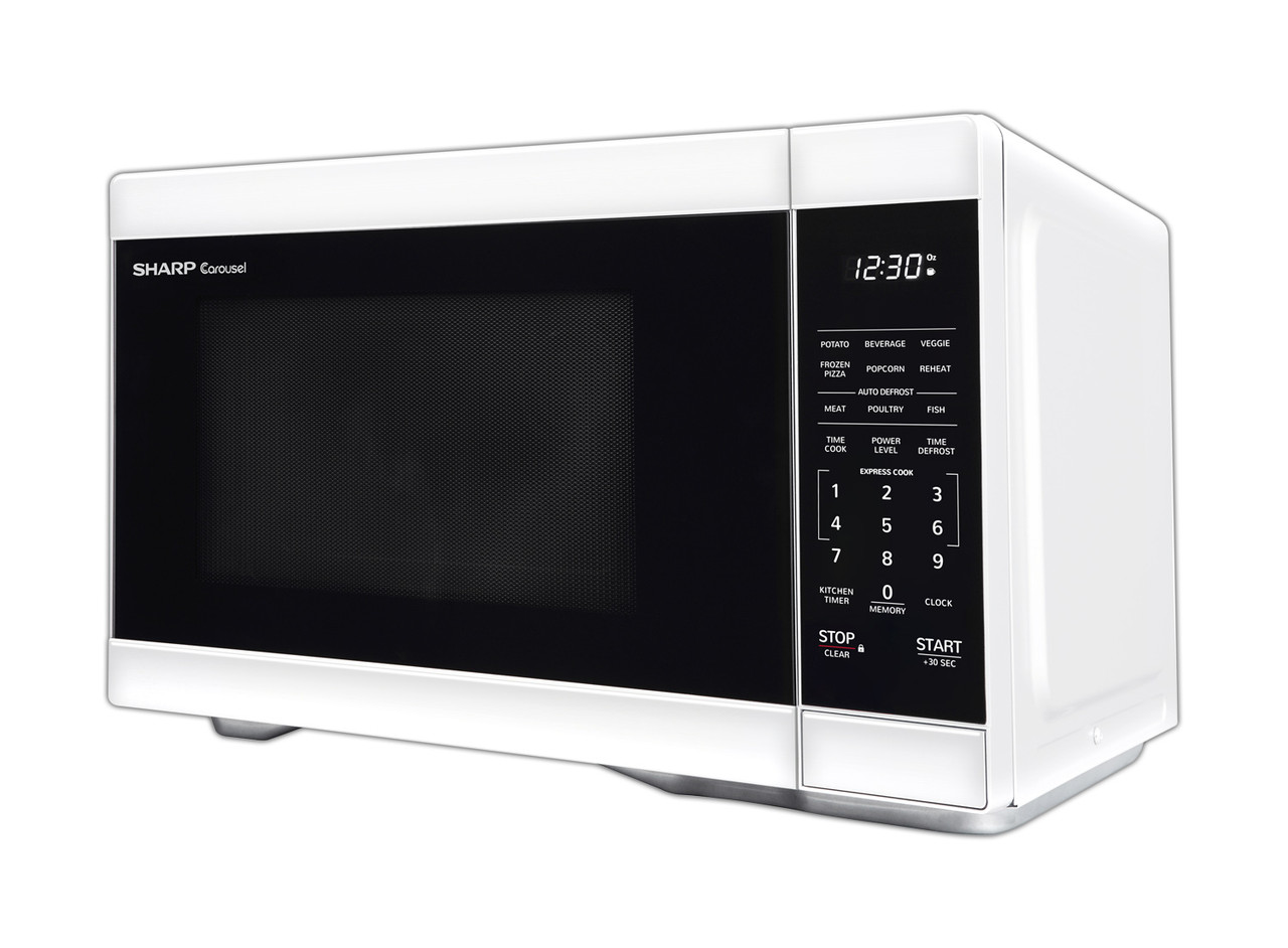 Sharp ZSMC1161HW Carousel Countertop Microwave Oven
