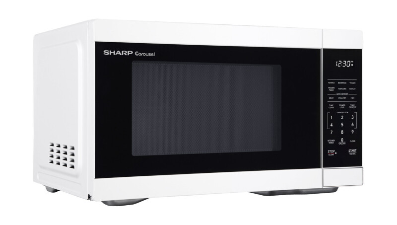 1.1 cu. ft. 1000W White Countertop Microwave Oven view 2