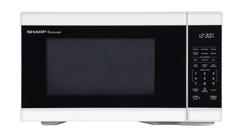 Sharp 1.1 cu. ft. 1000W White Countertop Microwave Oven White SMC1161KW Picture 1