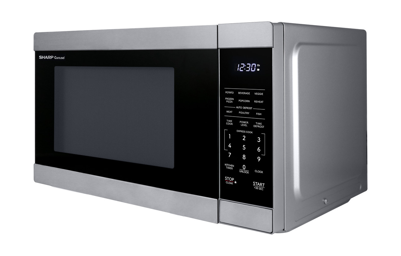1.1 Cu. Ft. 1000w Stainless Steel Countertop Microwave Oven view 2