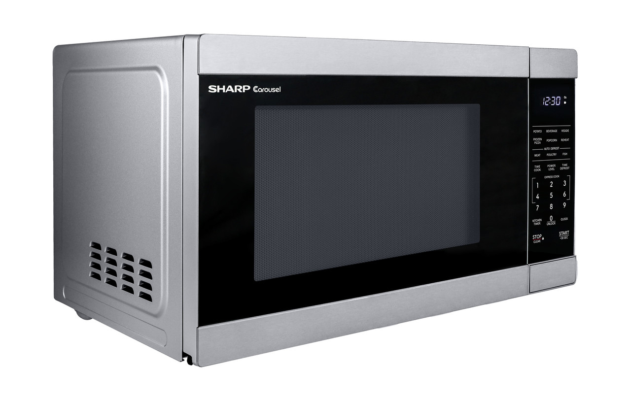 1.1 Cu. Ft. 1000w Stainless Steel Countertop Microwave Oven view 3