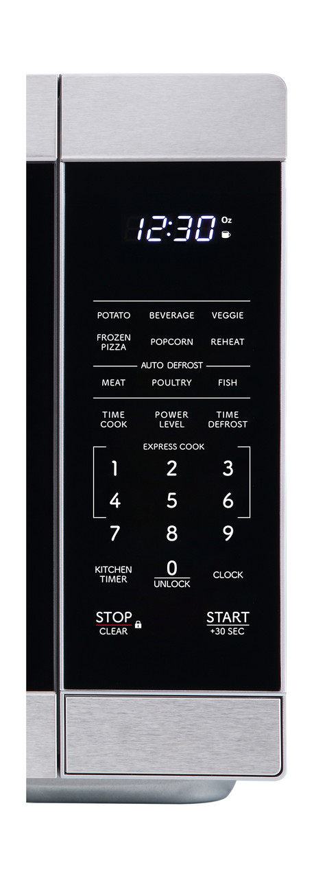 1.1 Cu. Ft. 1000w Stainless Steel Countertop Microwave Oven view 6