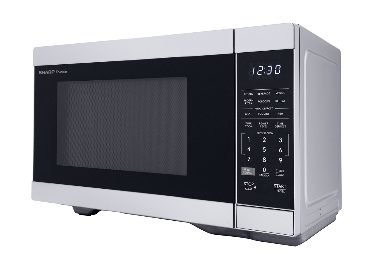 1.1 Cu. Ft. 1000w Smart Stainless Steel Countertop Microwave Oven view 10