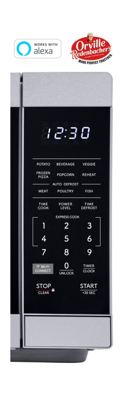 1.1 Cu. Ft. 1000w Smart Stainless Steel Countertop Microwave Oven view 11