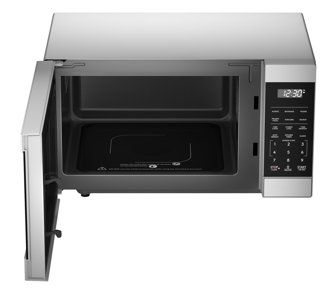 1.1 Cu. Ft. 1100w Flatbed Countertop Microwave Oven With Inverter Technology view 4