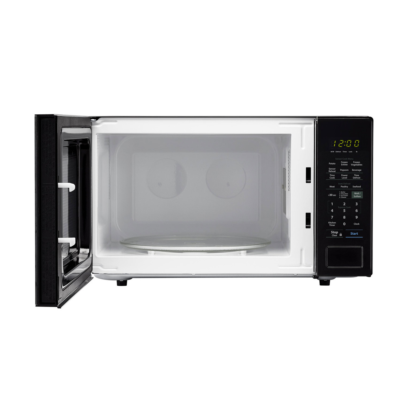 1.4 cu. ft. 1000W Sharp Black Countertop Microwave Oven SMC1441CB