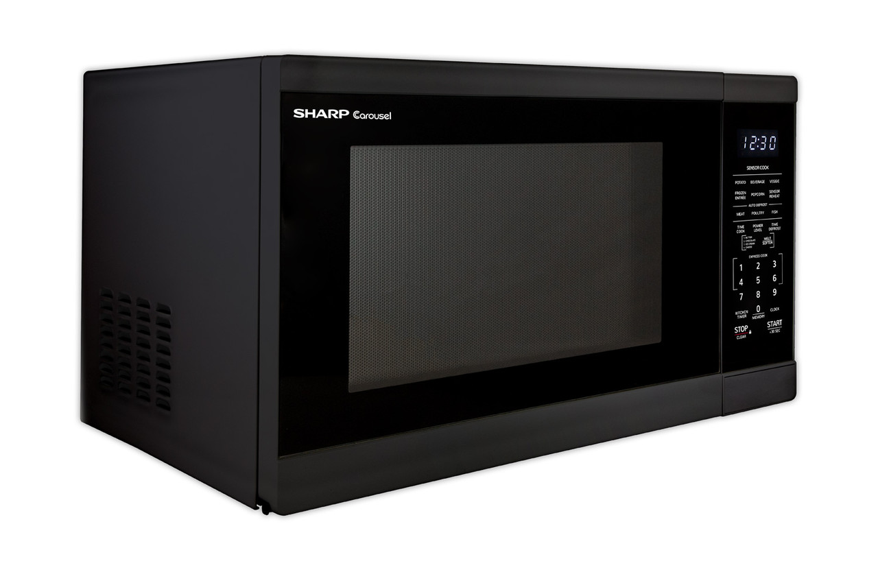 1.4 cu. ft. Black Countertop Microwave Oven SMC1461HB