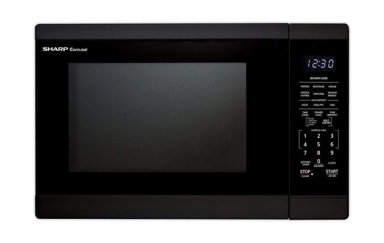 1.4 cu. ft. Black Countertop Microwave Oven SMC1461HB