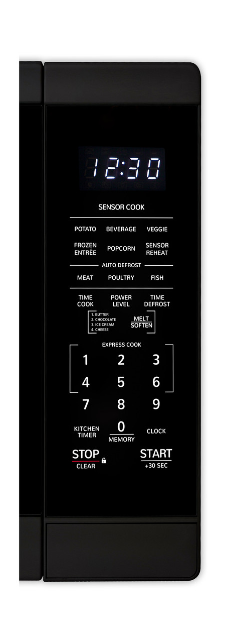 1.4 cu. ft. Black Countertop Microwave Oven SMC1461HB
