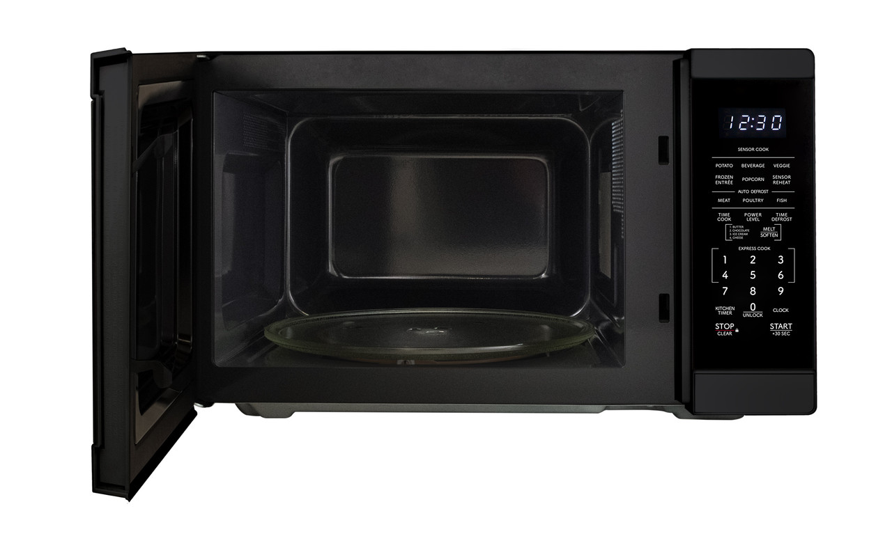 1.4 Cu. Ft. 1100w Black Countertop Microwave Oven view 8