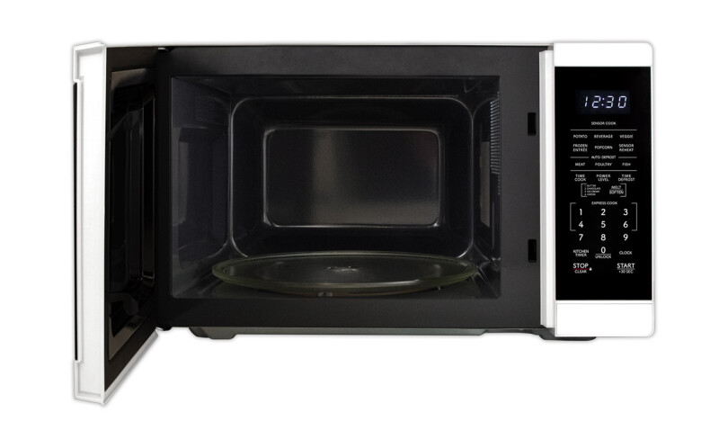 1.4 Cu. Ft. 1100w White Countertop Microwave Oven view 9