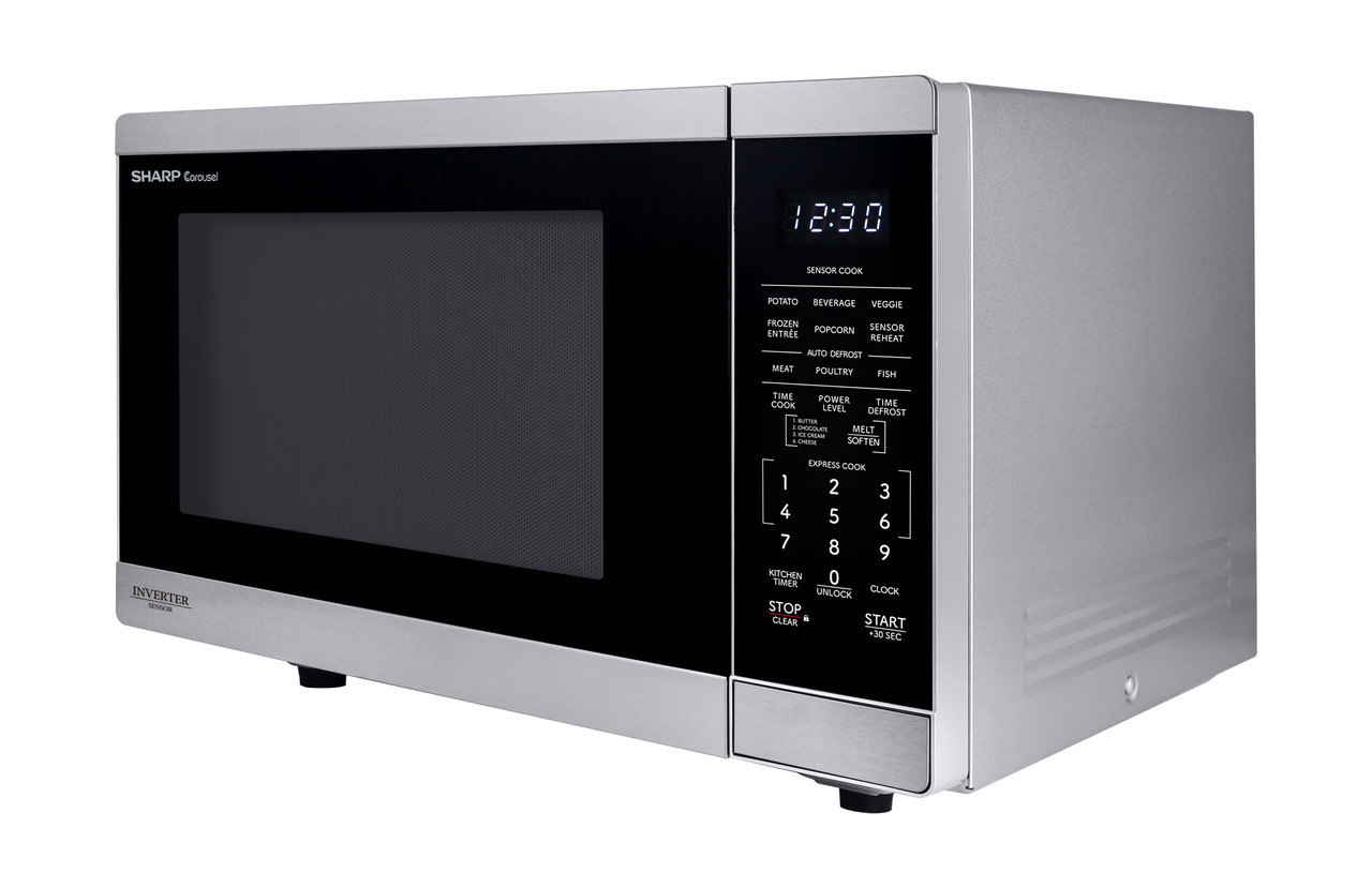 1.4 Cu. Ft. 1100w Stainless Steel Countertop Microwave Oven With Inverter Technology view 4