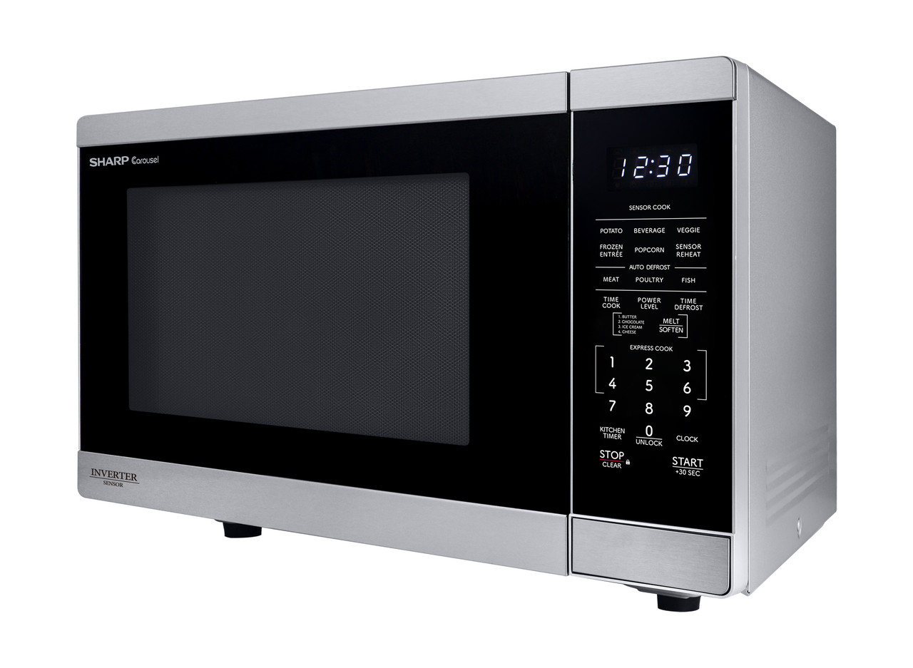 1.4 Cu. Ft. 1100w Stainless Steel Countertop Microwave Oven With Inverter Technology view 10