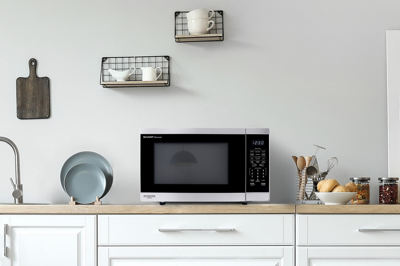 1.4 Cu. Ft. 1100w Stainless Steel Countertop Microwave Oven With Inverter Technology view 14