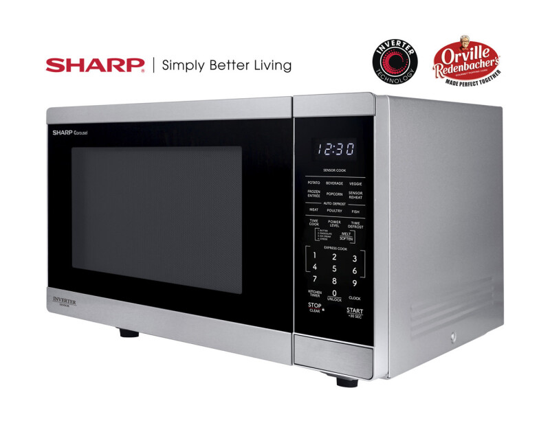1.4 Cu. Ft. 1100w Stainless Steel Countertop Microwave Oven With Inverter Technology view 7