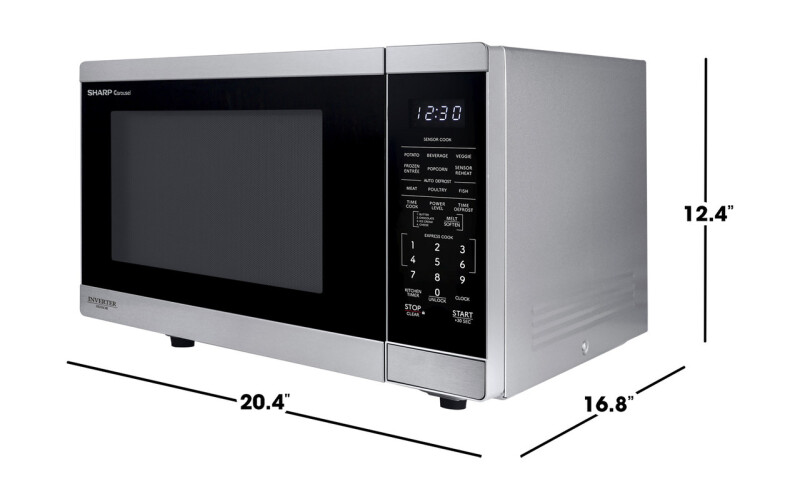 1.4 Cu. Ft. 1100w Stainless Steel Countertop Microwave Oven With Inverter Technology view 13