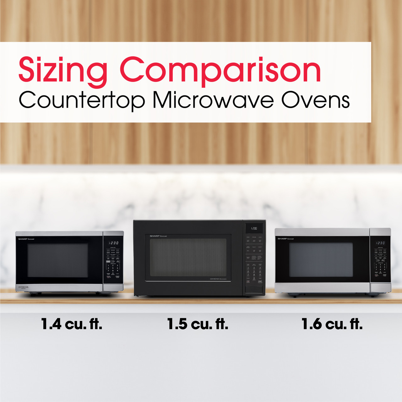 1.4 Cu. Ft. 1100w Smart Stainless Steel Microwave Oven With Inverter Technology view 22