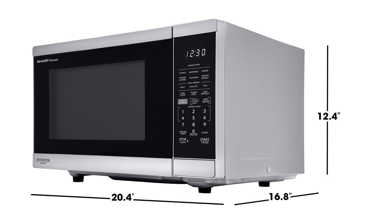 1.4 Cu. Ft. 1100w Smart Stainless Steel Microwave Oven With Inverter Technology view 23