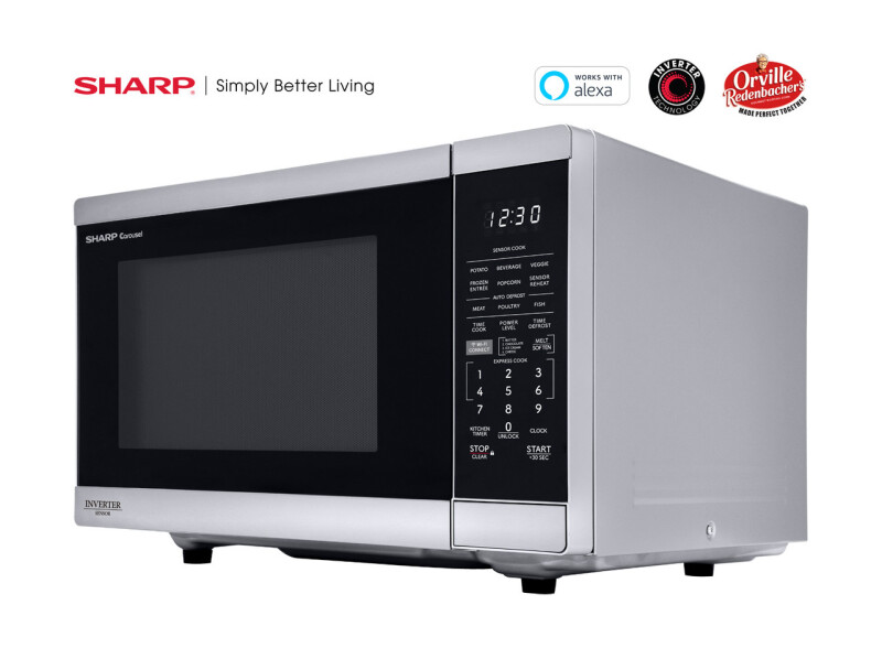 1.4 Cu. Ft. 1100w Smart Stainless Steel Microwave Oven With Inverter Technology view 7