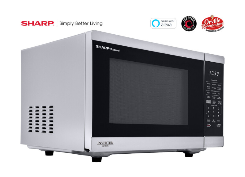 1.4 Cu. Ft. 1100w Smart Stainless Steel Microwave Oven With Inverter Technology view 5