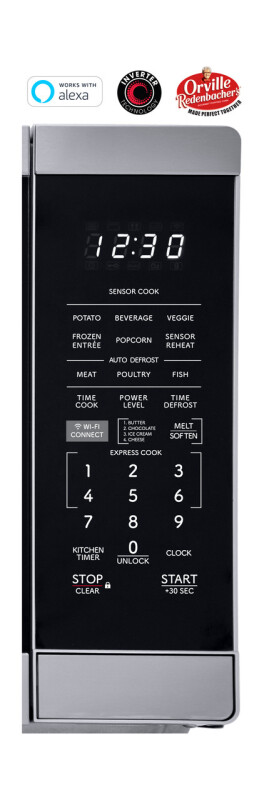 1.4 Cu. Ft. 1100w Smart Stainless Steel Microwave Oven With Inverter Technology view 9