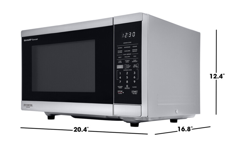 1.4 Cu. Ft. 1100w Smart Stainless Steel Microwave Oven With Inverter Technology view 13