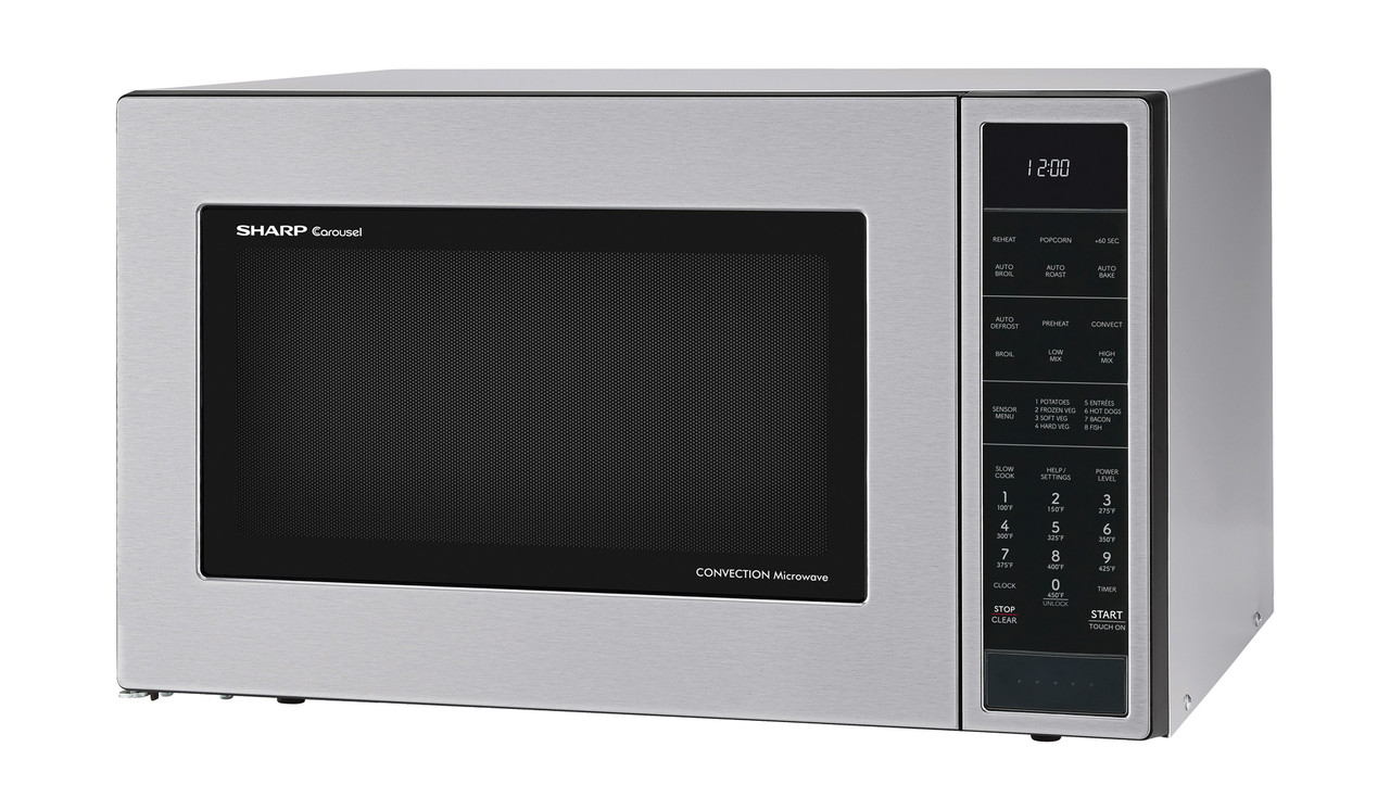 1.5 Cu. Ft. 900w Stainless Steel Convection Countertop Microwave Oven view 4