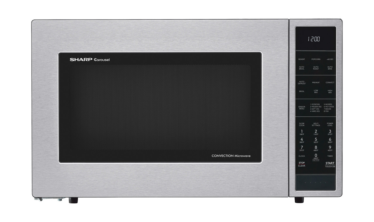 1.5 Cu. Ft. 900w Stainless Steel Convection Countertop Microwave Oven view 2