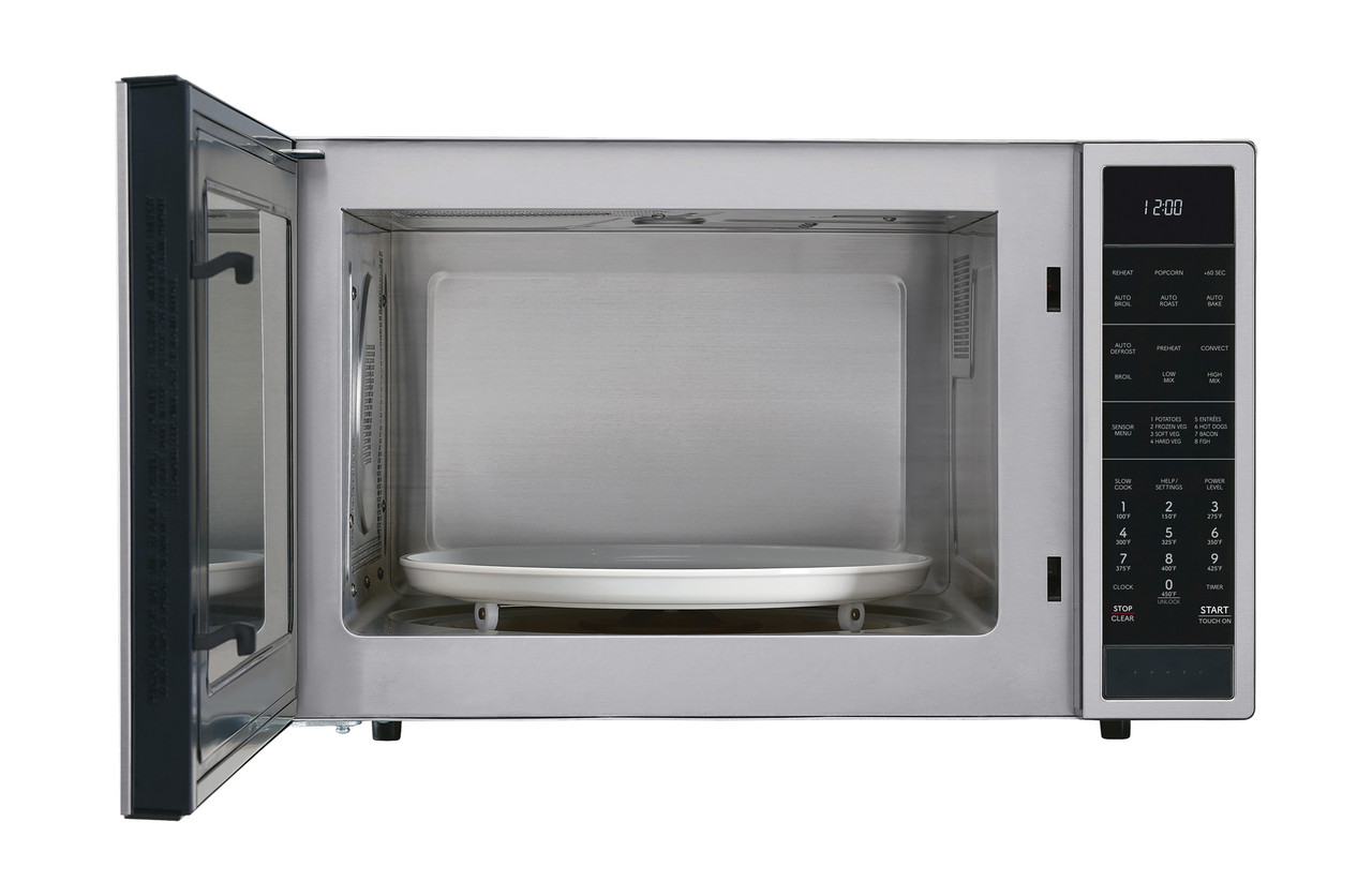 1.5 Cu. Ft. 900w Stainless Steel Convection Countertop Microwave Oven view 6