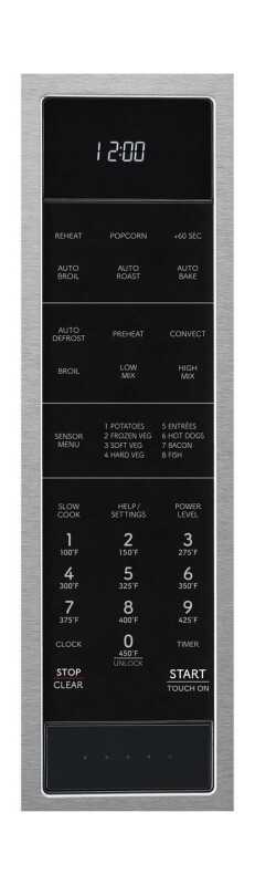 1.5 Cu. Ft. 900w Stainless Steel Convection Countertop Microwave Oven view 9