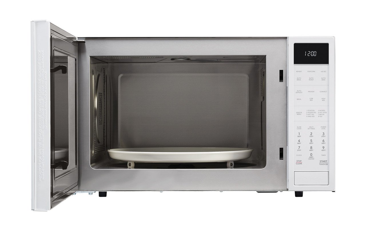 1.5 Cu. Ft. 900w White Convection Countertop Microwave Oven view 6