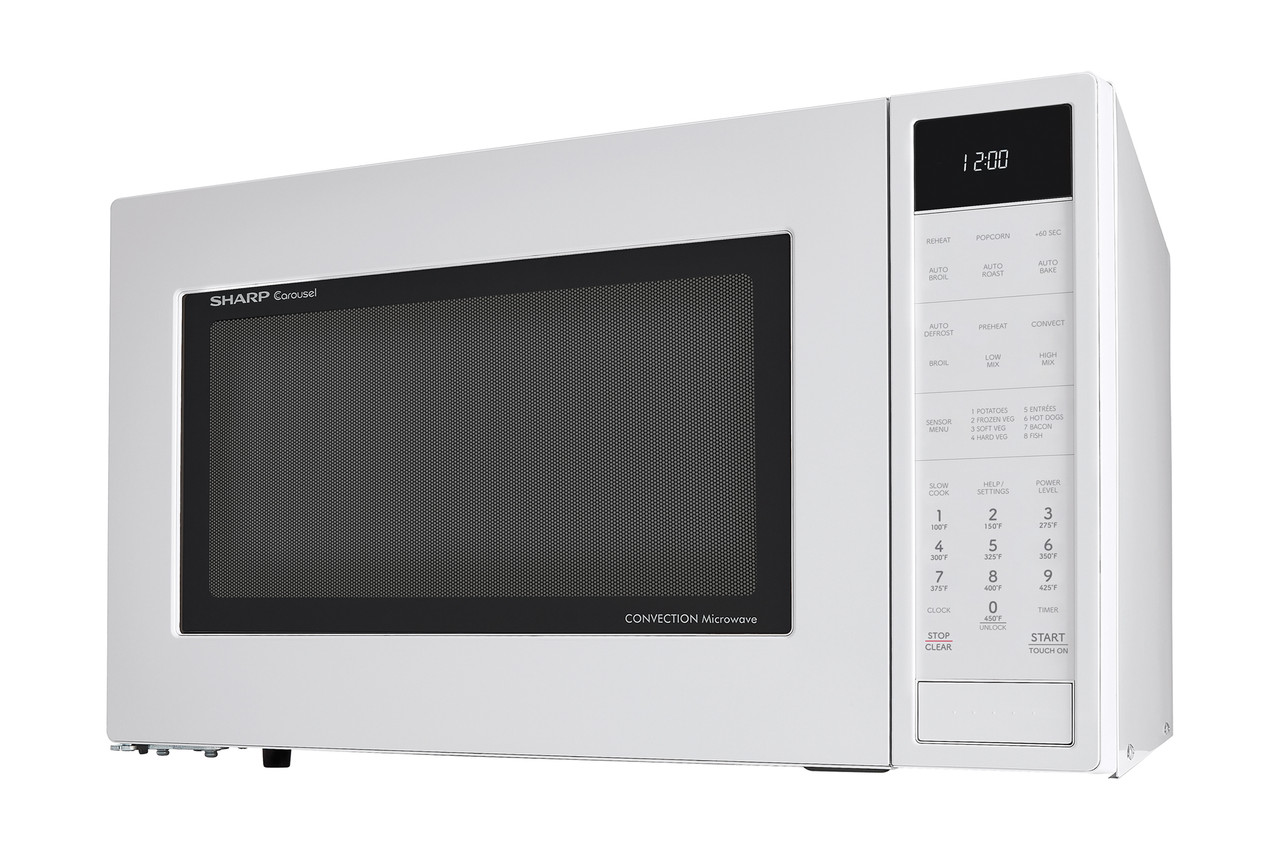1.5 Cu. Ft. 900w White Convection Countertop Microwave Oven view 8