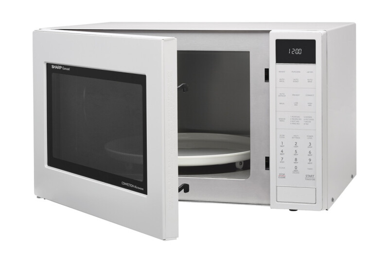 1.5 Cu. Ft. 900w White Convection Countertop Microwave Oven view 7
