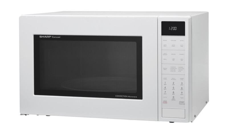 1.5 Cu. Ft. 900w White Convection Countertop Microwave Oven view 3