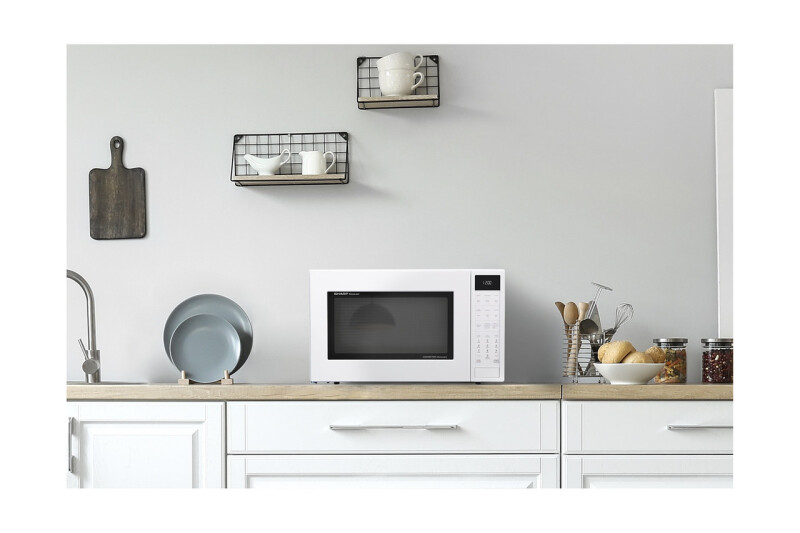 1.5 Cu. Ft. 900w White Convection Countertop Microwave Oven view 15