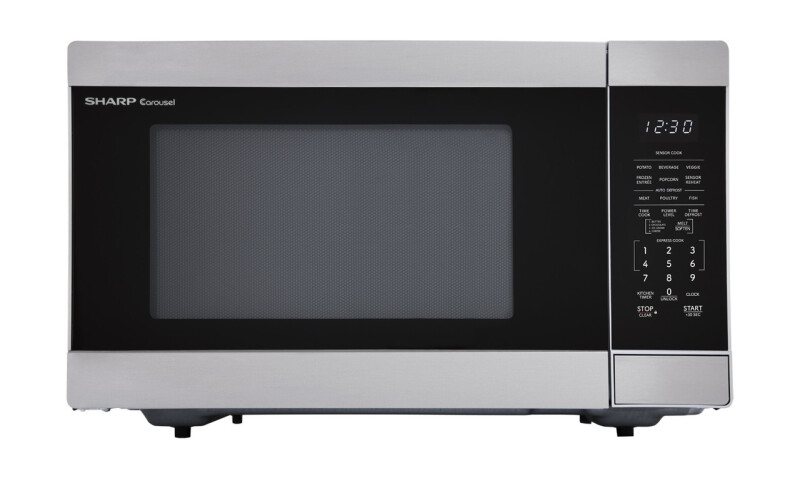 1.6 Cu. Ft. 1100w Stainless Steel Countertop Microwave Oven view 15
