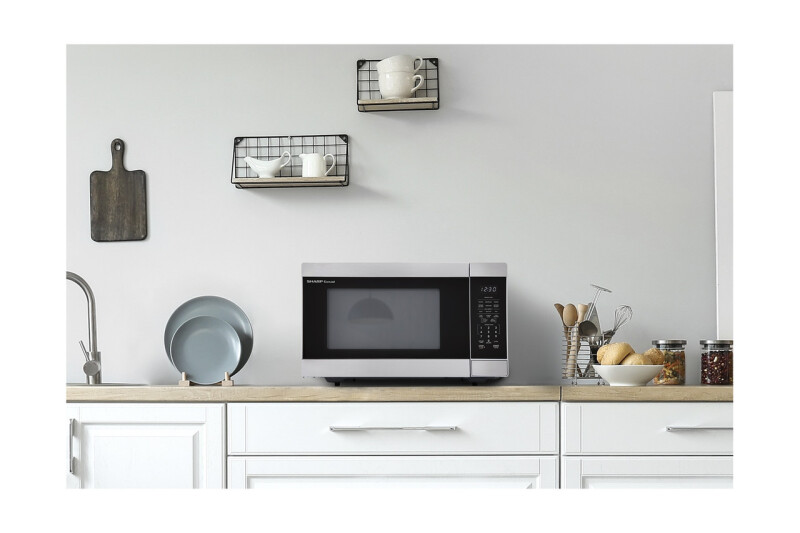 1.6 Cu. Ft. 1100w Stainless Steel Countertop Microwave Oven view 20