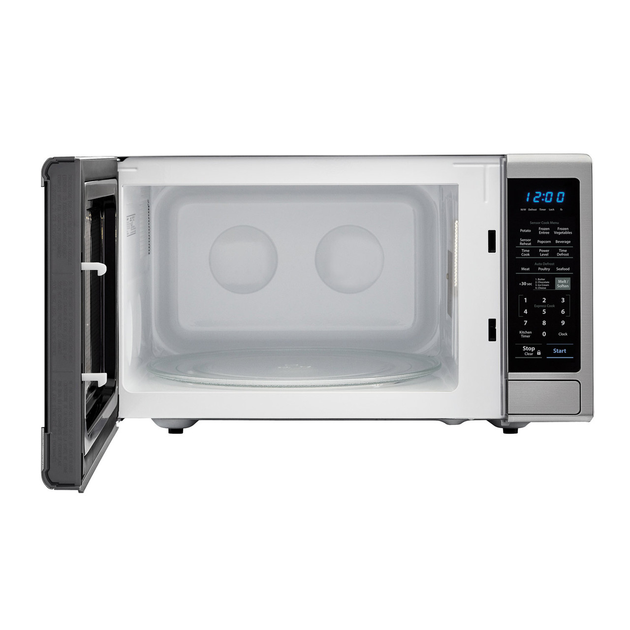 1.8 cu. ft. 1100W Countertop Microwave Oven with Black Mirror Door SMC1843CM